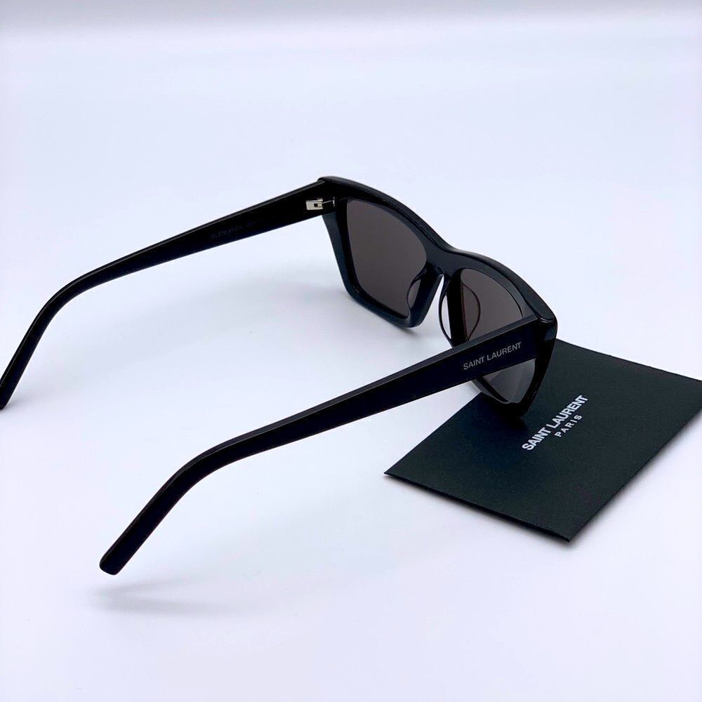 Yves Saint Laurent Black Cat-Eye Sunglasses - Picture 4 of 12